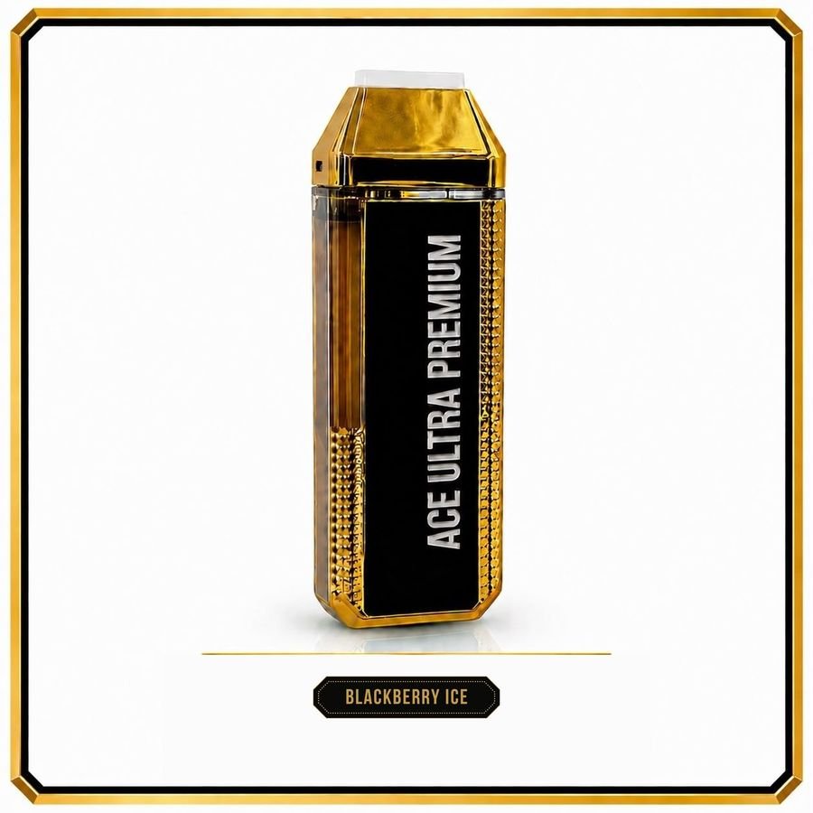 Blackberry Ice — ACE ULTRA FIFA THC diamond sauce disposable vape
