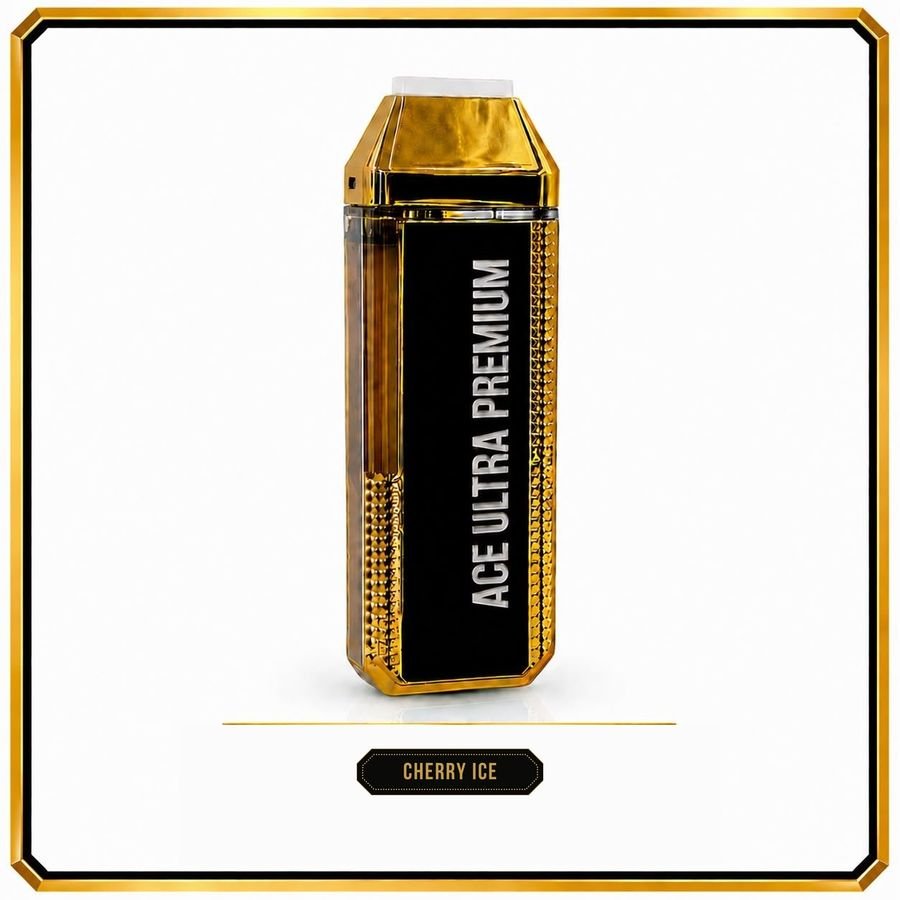 Cherry Ice — ACE ULTRA FIFA THC diamond sauce disposable vape