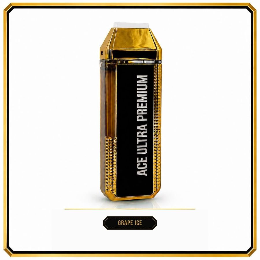 Grape Ice — ACE ULTRA FIFA THC diamond sauce disposable vape