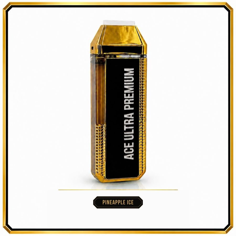 Pineapple Ice — ACE ULTRA FIFA THC diamond sauce disposable vape