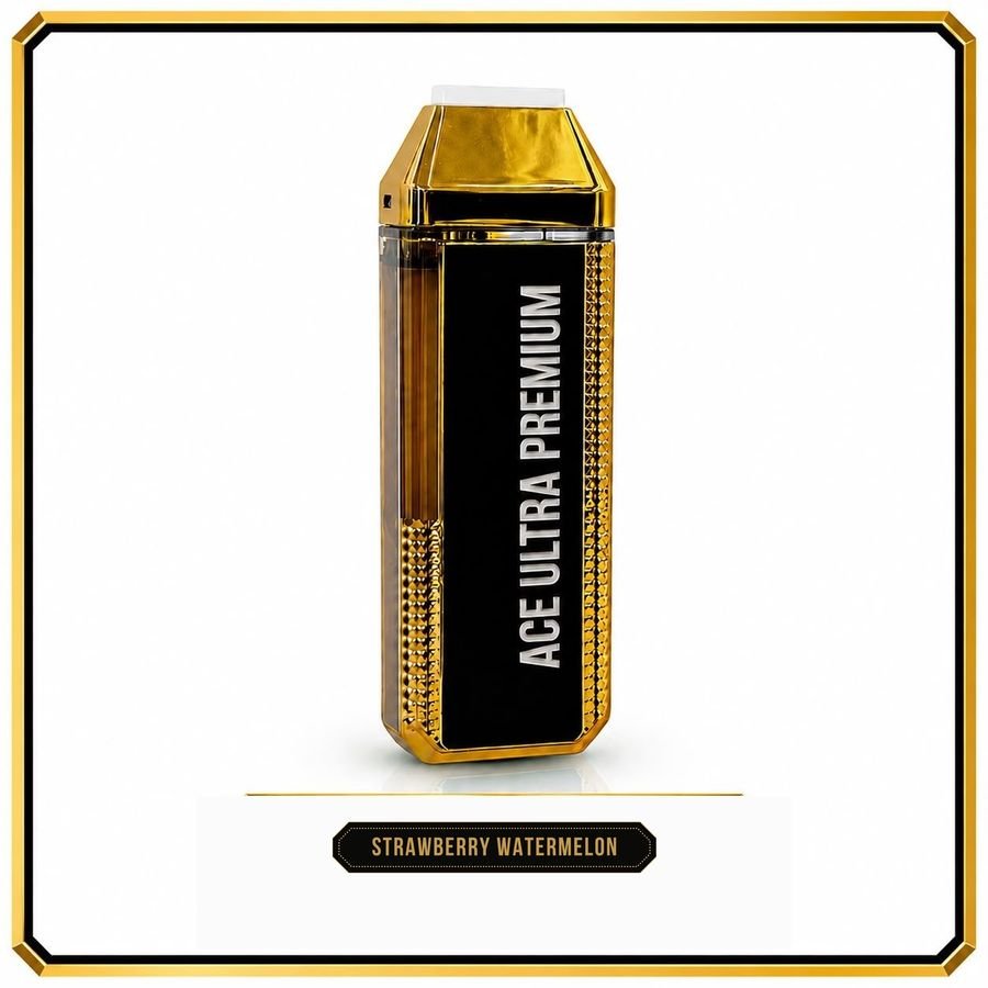 Strawberry Watermelon — ACE ULTRA FIFA THC diamond sauce disposable vape