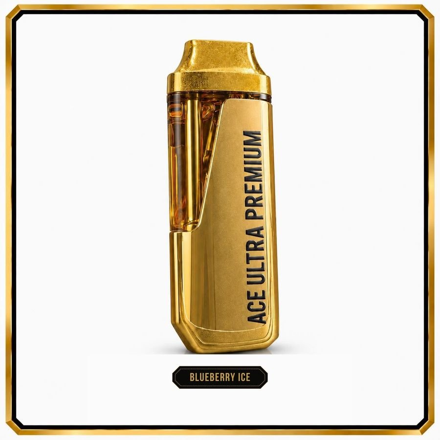 Blueberry Ice — ACE ULTRA THC diamond sauce disposable vape