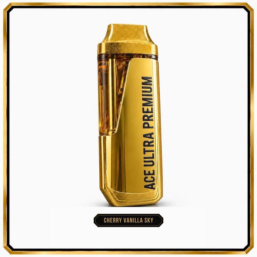 Cherry Vanilla Sky — ACE ULTRA THC diamond sauce disposable vape