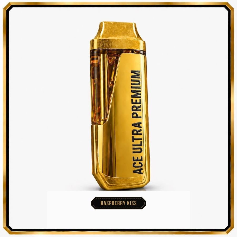 Raspberry Kiss — ACE ULTRA THC diamond sauce disposable vape