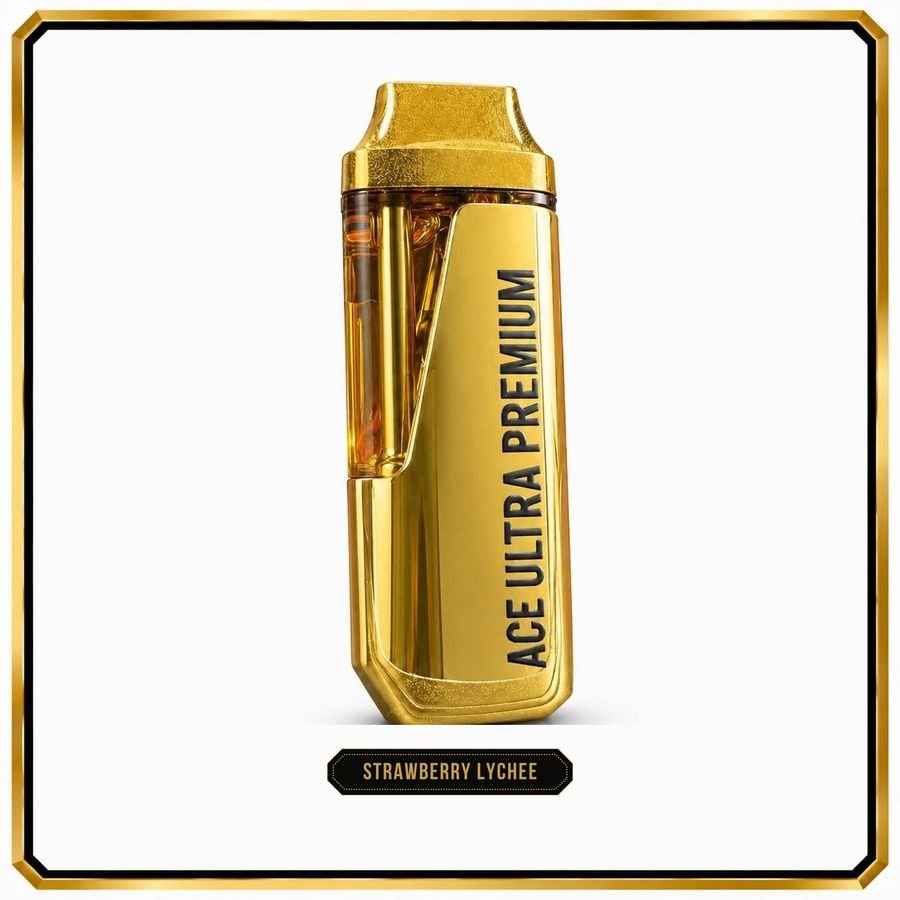 Strawberry Lychee — ACE ULTRA THC diamond sauce disposable vape